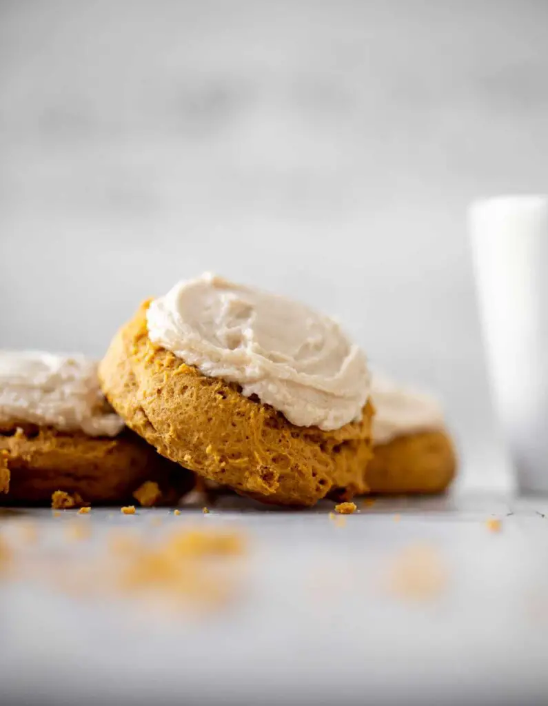 [9] Pumpkin Cookies with Brown Butter Icing