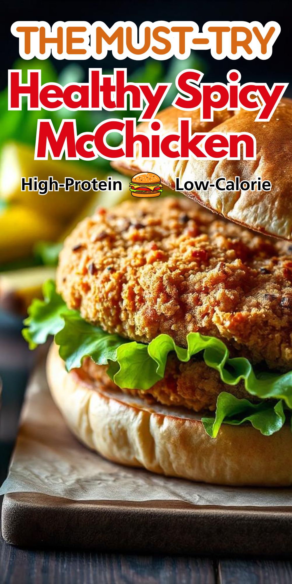 The High-Protein, Low-Calorie Spicy McChicken Recipe Your Family Will ...