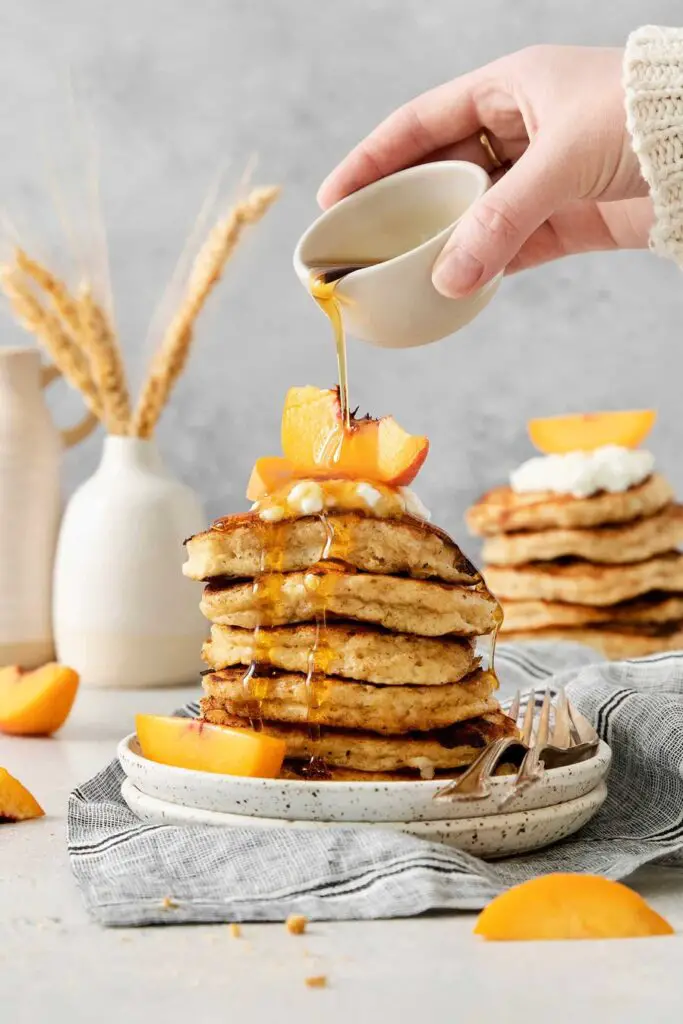 Savory Cottage Cheese Pancakes