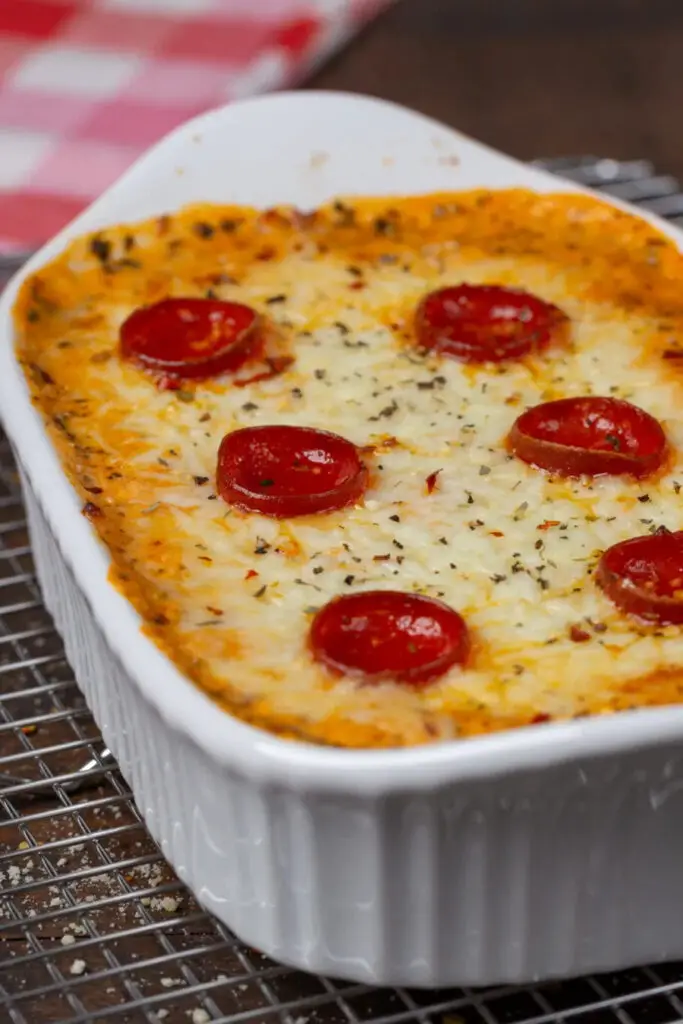 Cottage Cheese Pizza Bowl