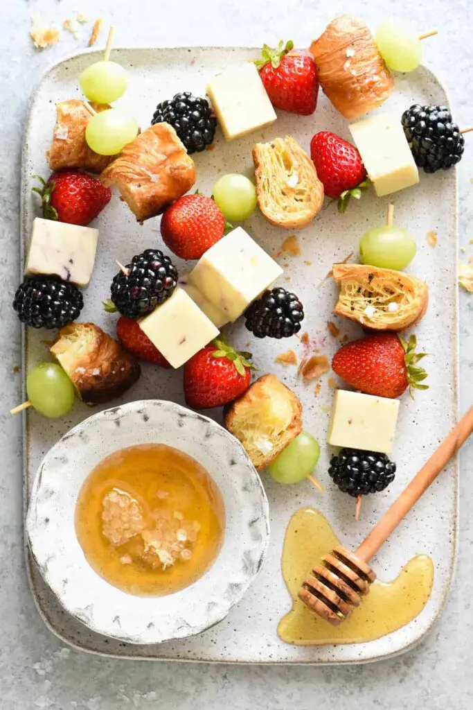 Fruit and Cheese Kabobs