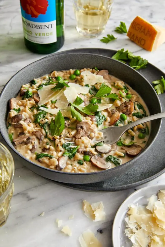 Instant Pot Mushroom Risotto