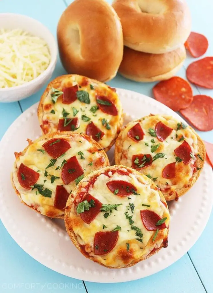 Mini Pizza Bagels