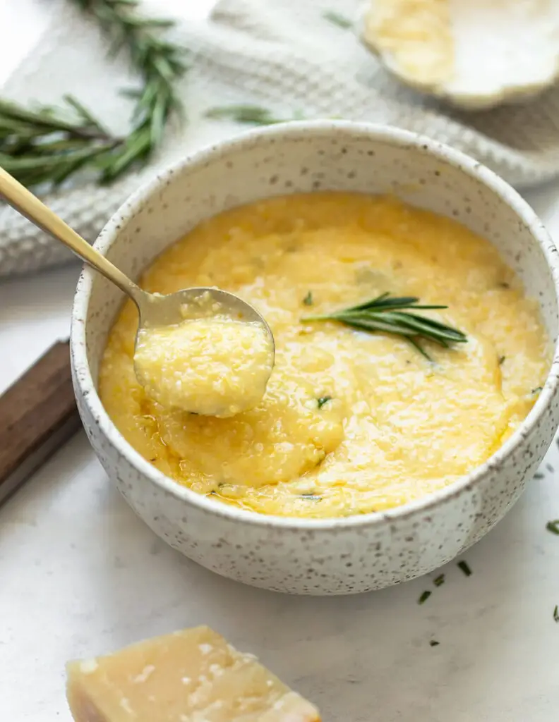 Soft Polenta with Cheese