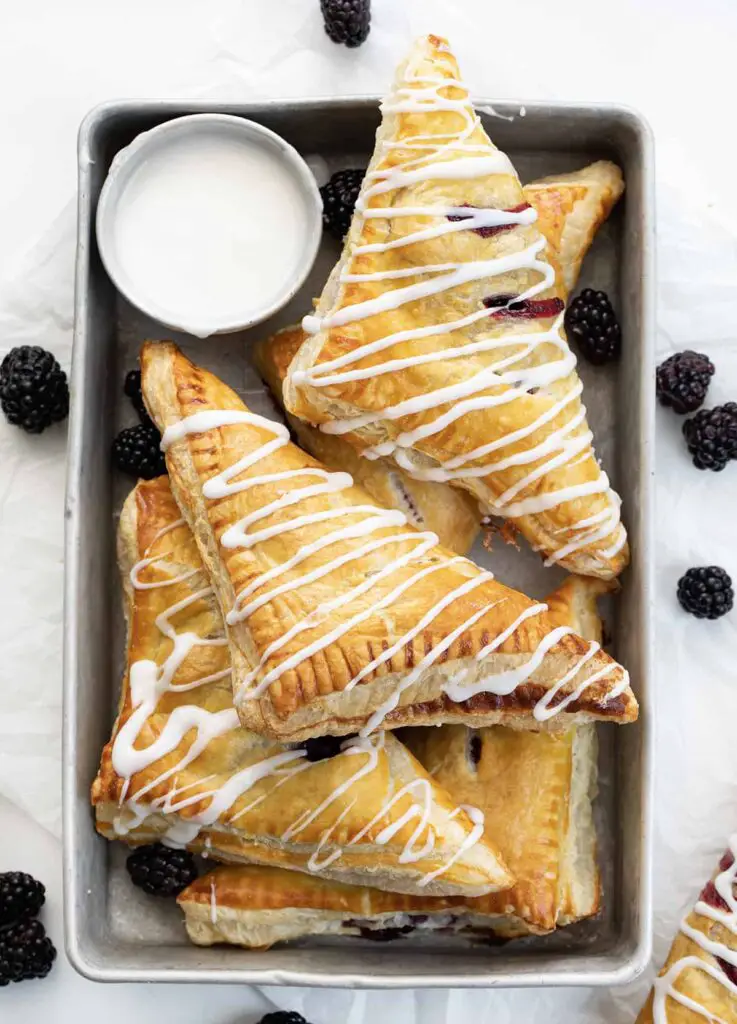 Blackberry Cream Cheese Turnovers