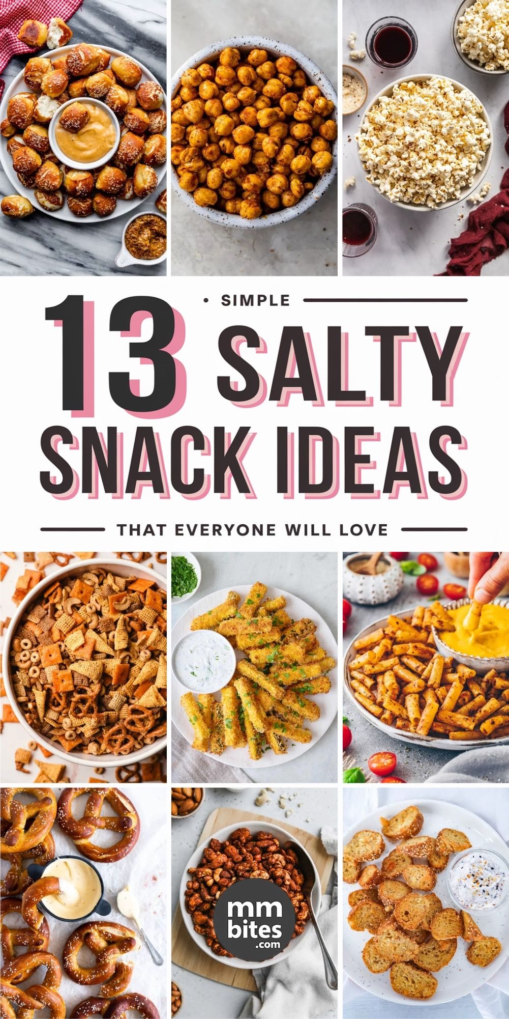easy salty snacks recipes