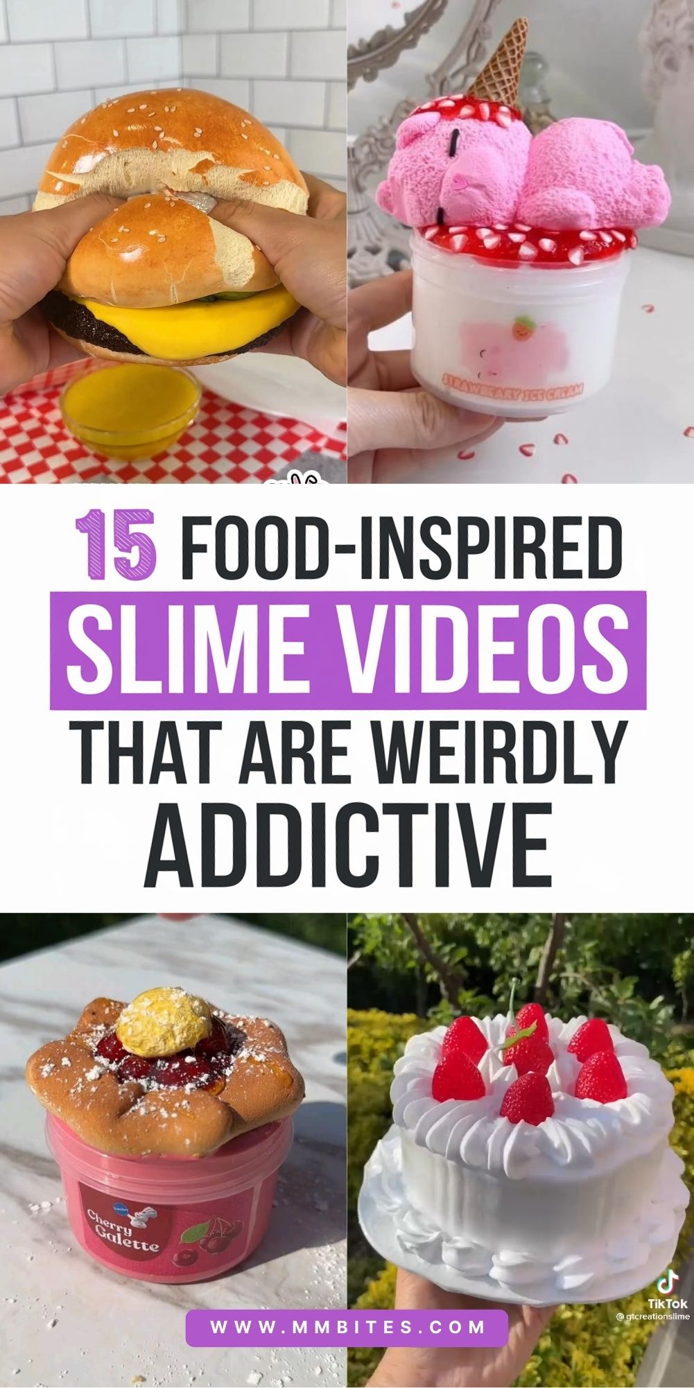 slime asmr videos food