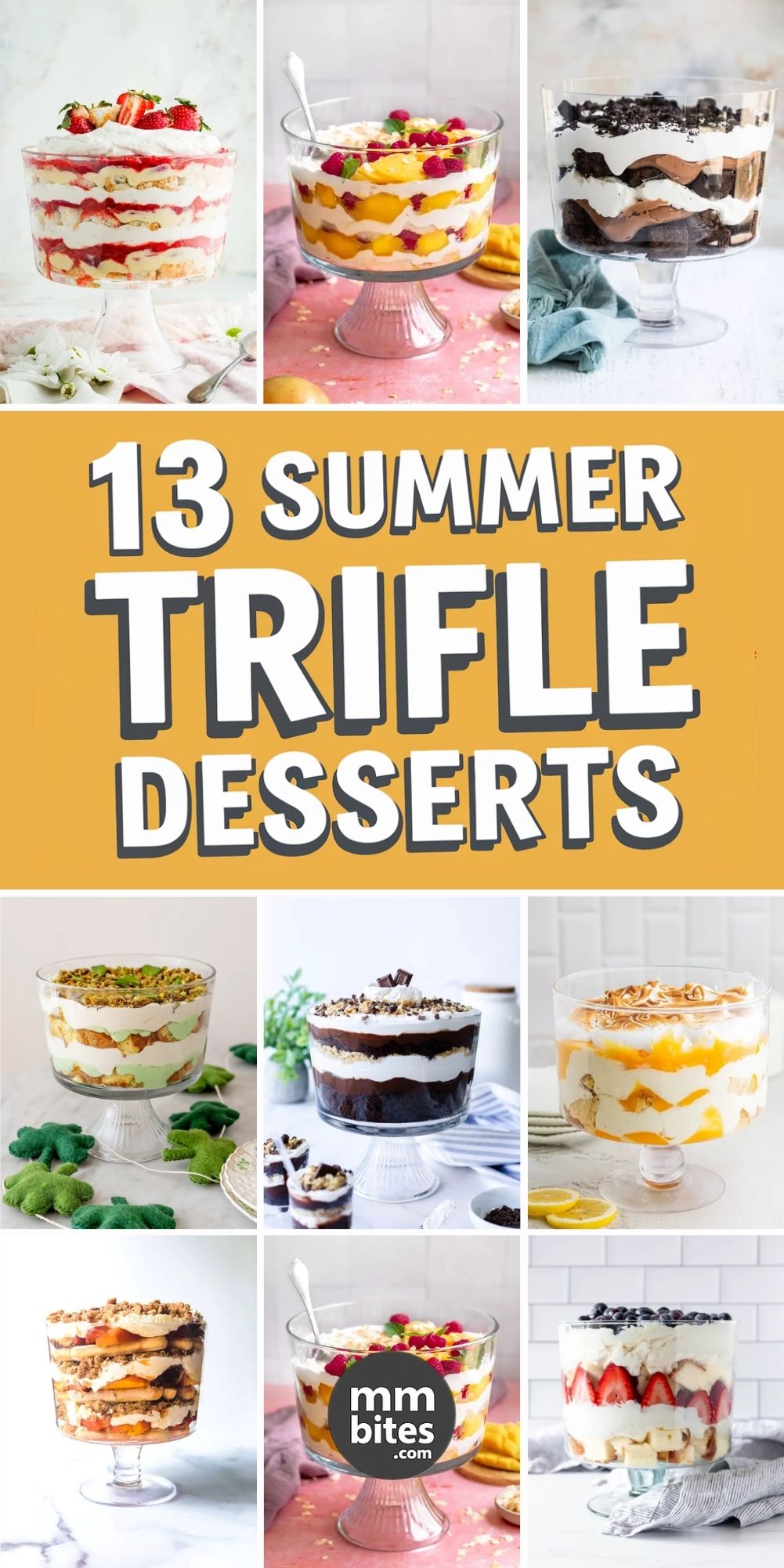 Summer Trifle Desserts